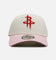 New Era Houston Rockets 'Pink Lemonade' 9FORTY A-Frame Snapback Pink/Yellow