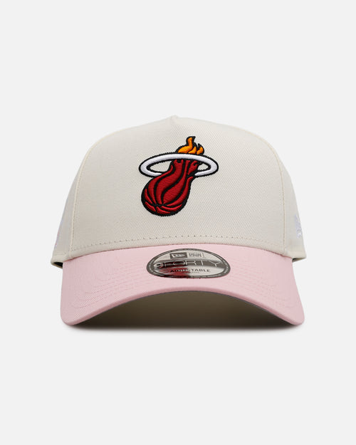 New Era Miami Heat 'Pink Lemonade' 9FORTY A-Frame Snapback Pink/Yellow