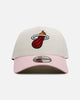 New Era Miami Heat 'Pink Lemonade' 9FORTY A-Frame Snapback Pink/Yellow