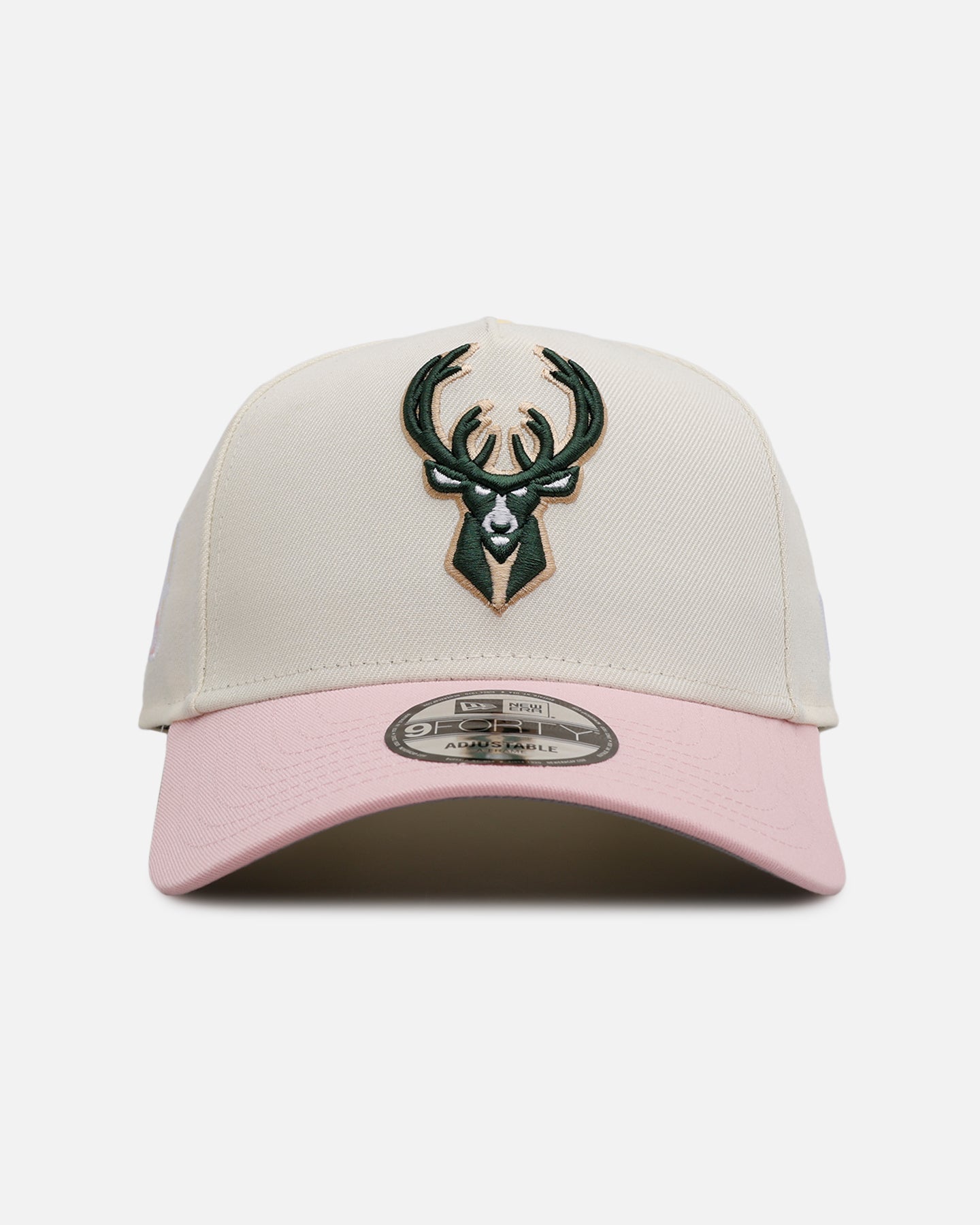 New Era Milwaukee Bucks 'Pink Lemonade' 9FORTY A-Frame Snapback