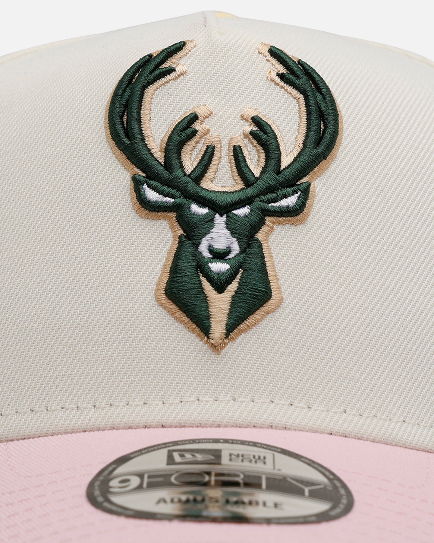 New Era Milwaukee Bucks 'Pink Lemonade' 9FORTY A-Frame Snapback