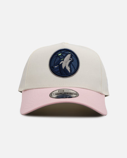 New Era Minnesota Timberwolves 'Pink Lemonade' 9FORTY A-Frame Snapback Pink/Yellow