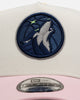 New Era Minnesota Timberwolves 'Pink Lemonade' 9FORTY A-Frame Snapback Pink/Yellow