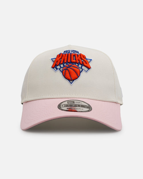 New Era New York Knicks 'Pink Lemonade' 9FORTY A-Frame Snapback Pink/Yellow