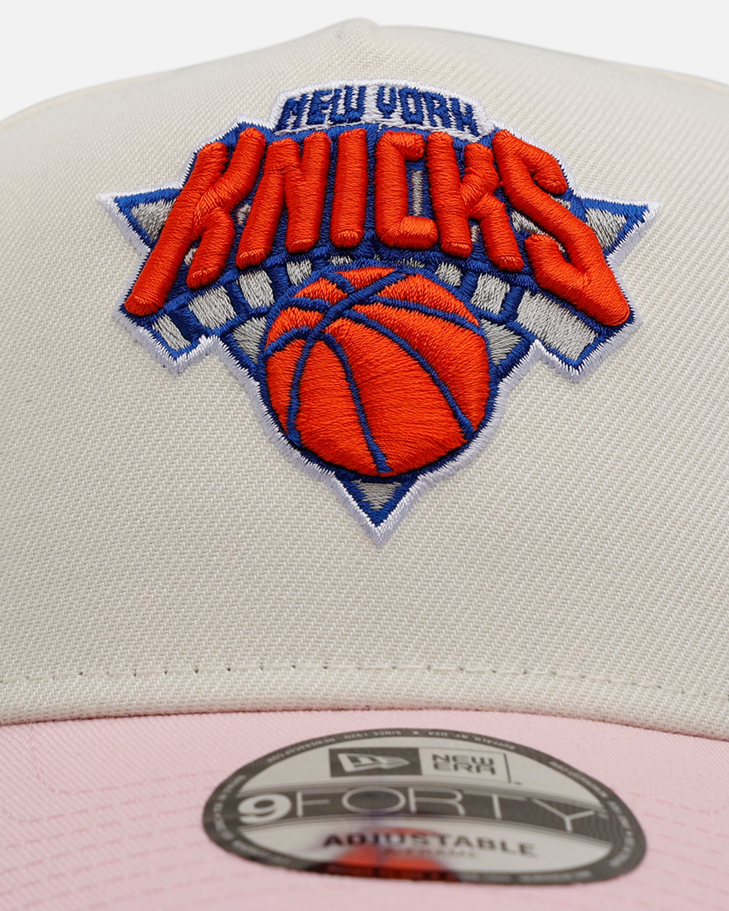 New Era New York Knicks 'Pink Lemonade' 9FORTY A-Frame Snapback
