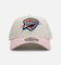 New Era Oklahoma City Thunder 'Pink Lemonade' 9FORTY A-Frame Snapback Pink/Yellow