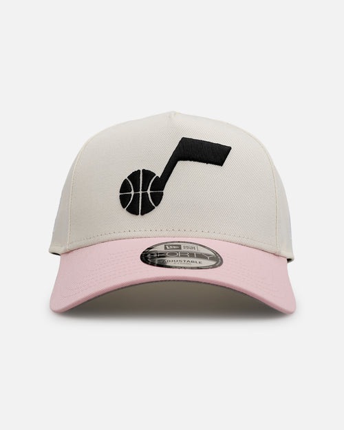 New Era Utah Jazz 'Pink Lemonade' 9FORTY A-Frame Snapback Pink/Yellow