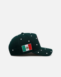 New Era Mexico National Baseball Team 'Embellishment' 9FORTY A-Frame Snapback Green