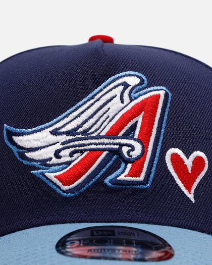 New Era Los Angeles Angels 'Team Color Hearts' 9FORTY A-Frame Snapback Official Team Color