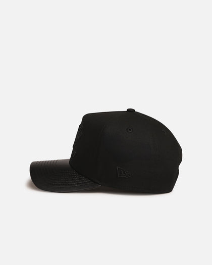 New Era Anaheim Ducks 'Canvas Leather' 9FORTY A-Frame Snapback Black