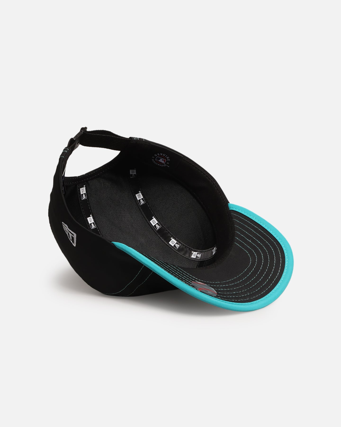 New Era Los Angeles Dodgers 'Black Aqua' Camper Strapback Black