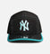 New Era New York Yankees 'Black Aqua' Camper Strapback Black/Aqua
