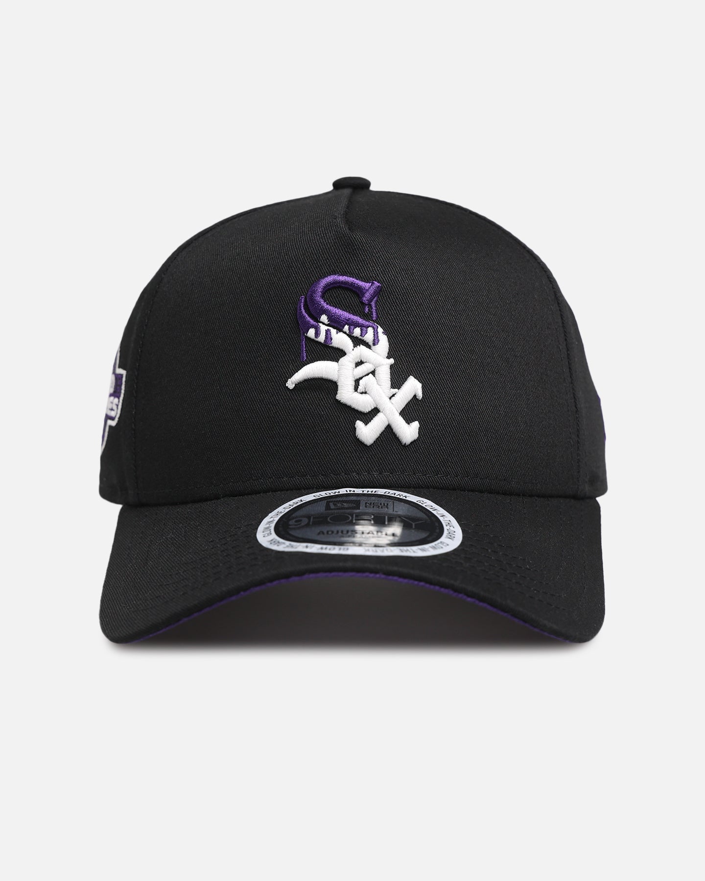 New Era Chicago White Sox 'Drip 3.0' 9FORTY A-Frame Snapback Black