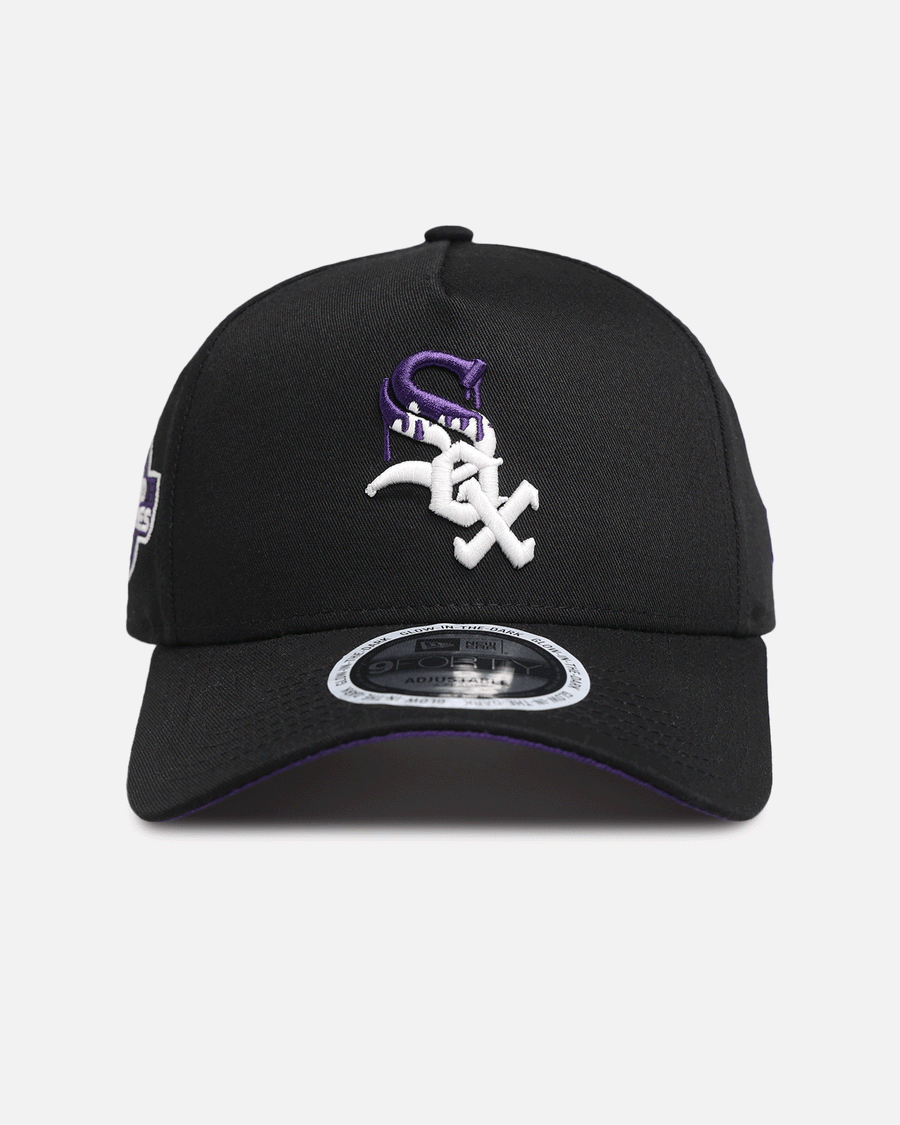 New Era Chicago White Sox 'Drip 3.0' 9FORTY A-Frame Snapback Black