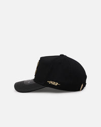 Pro Standard Atlanta Braves 'Gold Twist' Pro Pinch Strapback Black/Gold