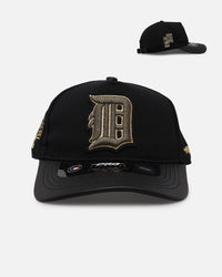 Pro Standard Detroit Tigers 'Gold Twist' Pro Pinch Strapback Black/Gold