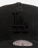 Mitchell & Ness Los Angeles Dodgers 'Starburst' Pro Pinch Snapback Black