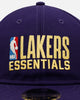 New Era Los Angeles Lakers 'Fear Of God x NBA' 9FIFTY Retro Crown Snapback Purple