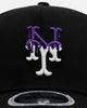 New Era New York Mets 'Drip 3.0' 9FORTY A-Frame Snapback Black/Glow