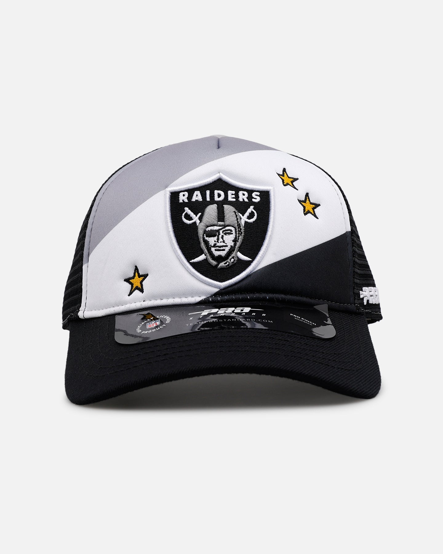 Pro Standard Las Vegas Raiders 'NFL Kickoff' Trucker Snapback Grey