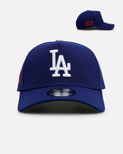 New Era Los Angeles Dodgers 'Area Codes' 9FORTY A-Frame Snapback Dark Royal