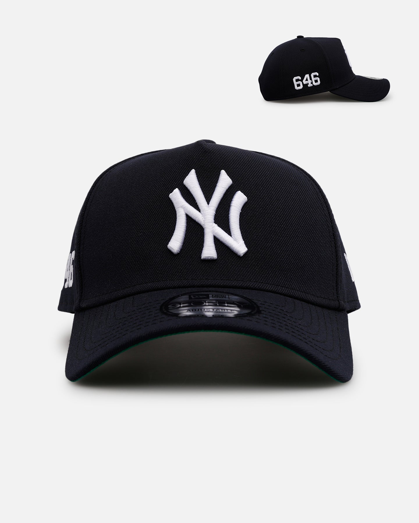 New Era New York Yankees 'Area Codes' 9FORTY A-Frame Snapback Navy