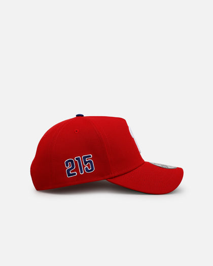 New Era Philadelphia Phillies 'Area Codes' 9FORTY A-Frame Snapback Red