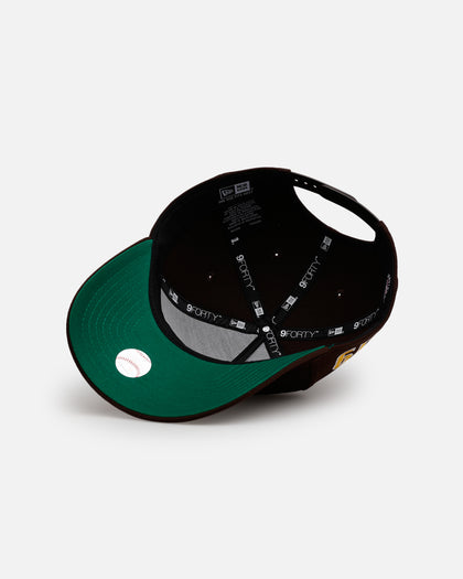 New Era San Diego Padres 'Area Codes' 9FORTY A-Frame Snapback Brown