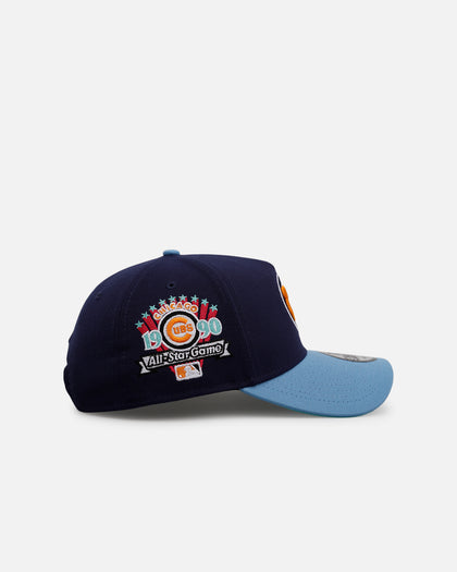 New Era Chicago Cubs 'Coral' 9FORTY A-Frame Snapback Navy/Sky
