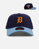 New Era Detroit Tigers 'Coral' 9FORTY A-Frame Snapback Navy/Sky