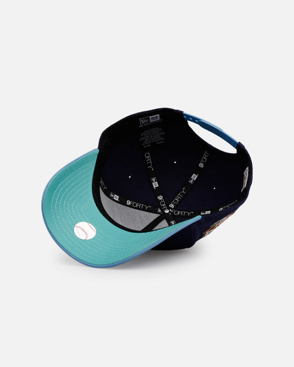 New Era San Diego Padres 'Coral' 9FORTY A-Frame Snapback Navy/Sky