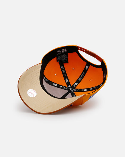 New Era Los Angeles Dodgers 'Beer' 9FORTY A-Frame Snapback Gold/Brown