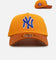 New Era New York Yankees 'Beer' 9FORTY A-Frame Snapback Gold/Brown