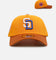 New Era San Diego Padres 'Beer' 9FORTY A-Frame Snapback Gold/Brown