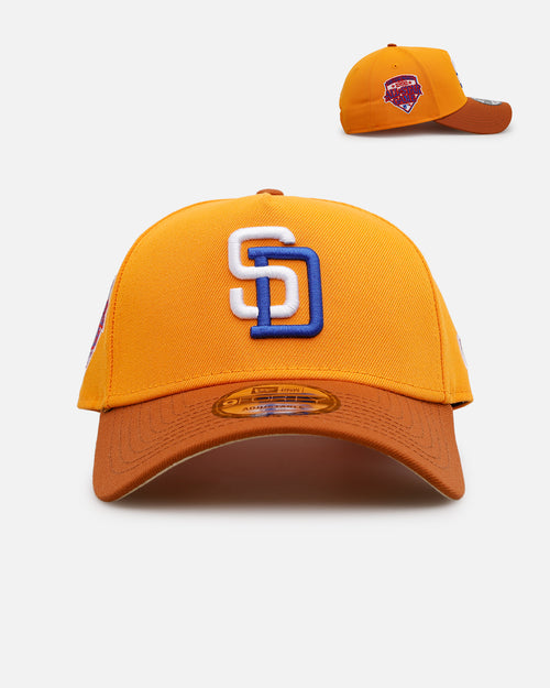 New Era San Diego Padres 'Beer' 9FORTY A-Frame Snapback Gold/Brown