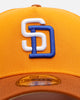 New Era San Diego Padres 'Beer' 9FORTY A-Frame Snapback Gold/Brown