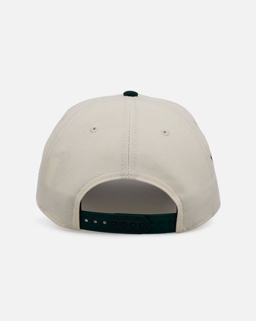 New Era Anaheim Ducks 'Evergreen 2.0' 9FORTY A-Frame Snapback Chrome/Dark Green