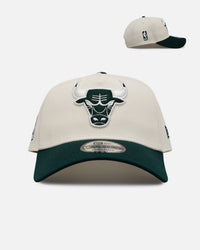 New Era Chicago Bulls 'Evergreen 2.0' 9FORTY A-Frame Snapback Chrome/Dark Green