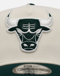 New Era Chicago Bulls 'Evergreen 2.0' 9FORTY A-Frame Snapback Chrome/Dark Green