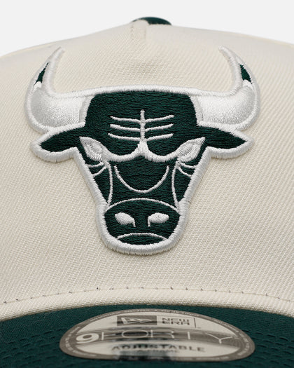 New Era Chicago Bulls 'Evergreen 2.0' 9FORTY A-Frame Snapback Chrome/Dark Green