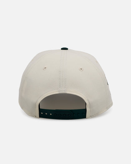 New Era Detroit Lions 'Evergreen 2.0' 9FORTY A-Frame Snapback Chrome/Dark Green