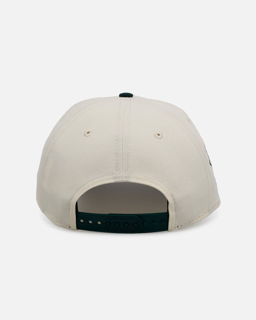 New Era Detroit Lions 'Evergreen 2.0' 9FORTY A-Frame Snapback Chrome/Dark Green