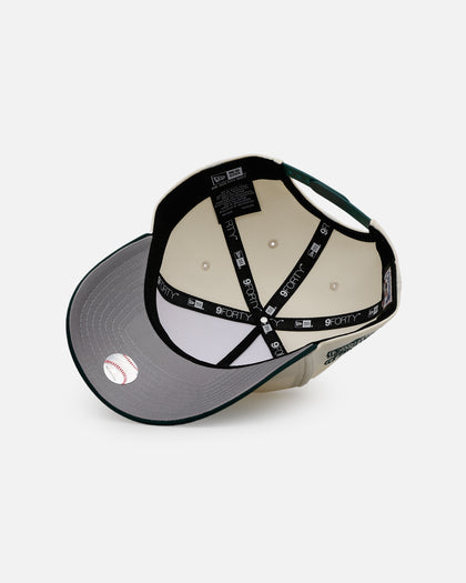 New Era Detroit Lions 'Evergreen 2.0' 9FORTY A-Frame Snapback Chrome/Dark Green