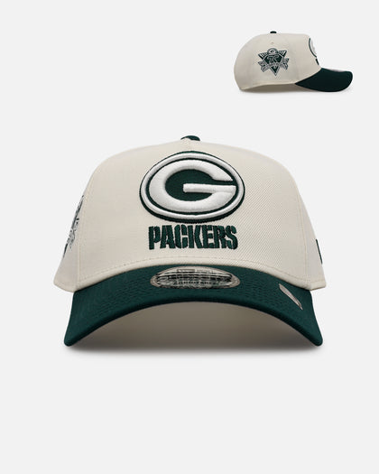 New Era Green Bay Packers 'Evergreen 2.0' 9FORTY A-Frame Snapback Chrome/Dark Green