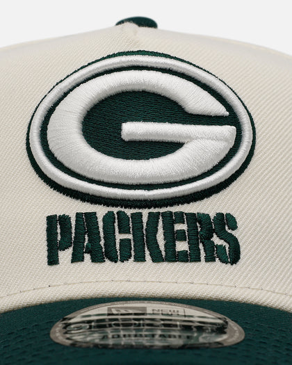 New Era Green Bay Packers 'Evergreen 2.0' 9FORTY A-Frame Snapback Chrome/Dark Green