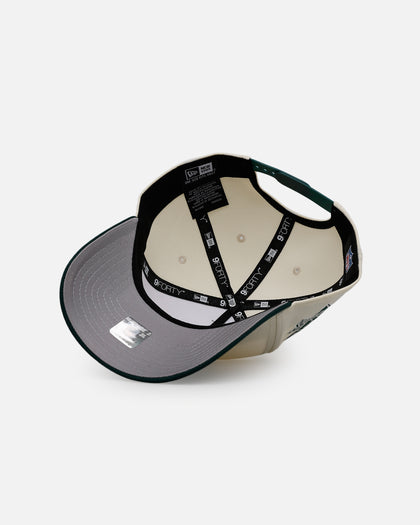 New Era Green Bay Packers 'Evergreen 2.0' 9FORTY A-Frame Snapback Chrome/Dark Green