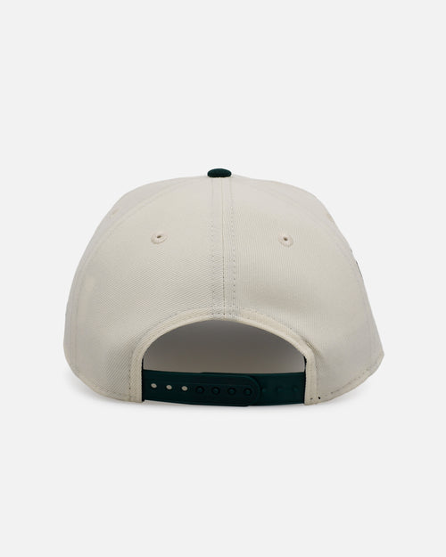 New Era Las Vegas Raiders 'Evergreen 2.0' 9FORTY A-Frame Snapback Chrome/Dark Green