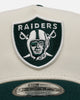 New Era Las Vegas Raiders 'Evergreen 2.0' 9FORTY A-Frame Snapback Chrome/Dark Green