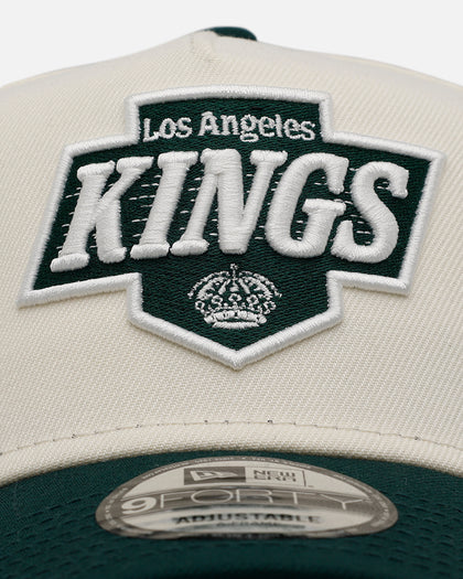 New Era Los Angeles Kings 'Evergreen 2.0' 9FORTY A-Frame Snapback Chrome/Dark Green