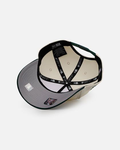 New Era Los Angeles Lakers 'Evergreen 2.0' 9FORTY A-Frame Snapback Chrome/Dark Green